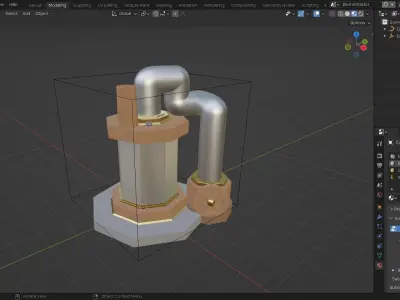 Clash of clans Elixir extractor Free 3D model