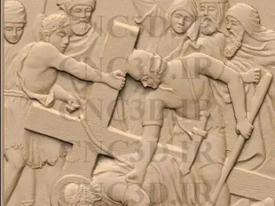 The crucifixion of Jesus Christ- Part 2 3D print model