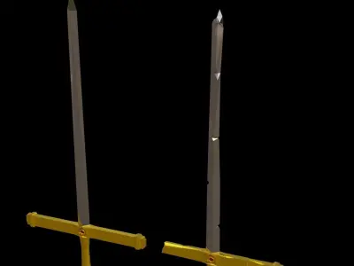 Sword Pack 1 Free low-poly 3D model