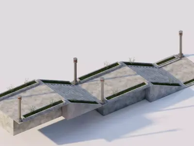 public park-Private Park Landscape -Park Center 3D model purchase