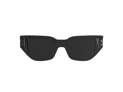 Semi Cat-eye Sunglasses 3D model
