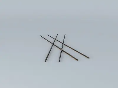Rubbish Rail N/Gauge X-over Old Steam Days Free 3D model