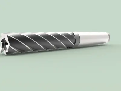 Milling cutter d32 3D model