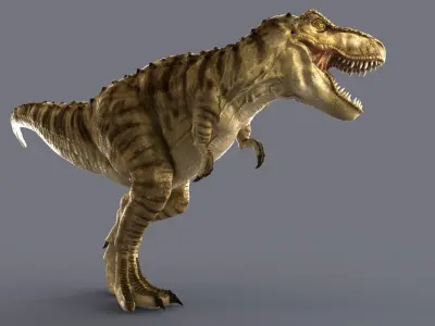Tyrannosaurus Rex RIGGED 3D model purchase