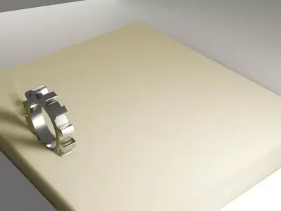 Memory Foam Animation 3D model