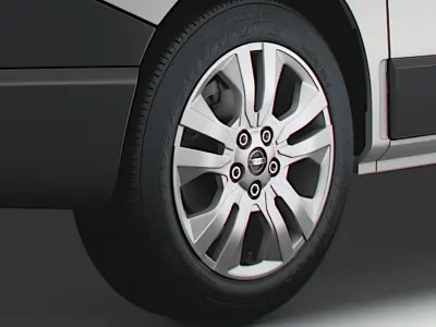 Nissan NV 300 Van 2021 wheel 3D model