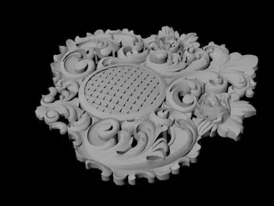 dekor ornament 3D model 233