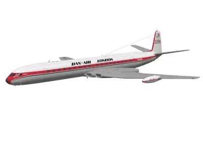 de Havilland DH106 Comet MkIVC 3D model purchase