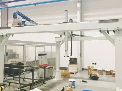 High-Speed Smart Palletizer CNC Gantry for Carton and Bag Stack 3D model