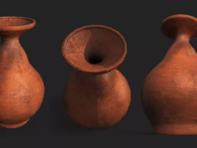 15 in 1 stone lowpoly game asset Low-poly 3D model