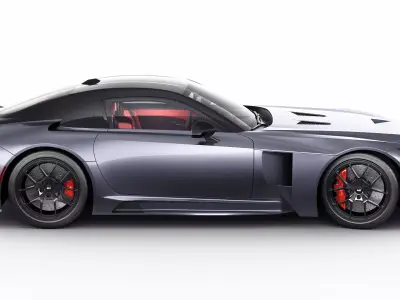 3D Toyota GR GT 3D model