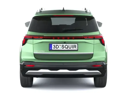 Skoda Kushaq 2026 3D model