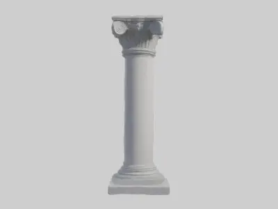 Pillar Model Low-poly 3D model