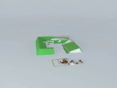 N SCALE RR MODEL 3D model