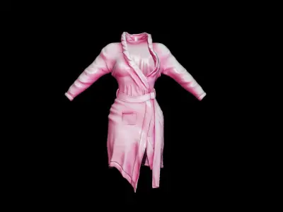 sleeptime set Low-poly 3D model
