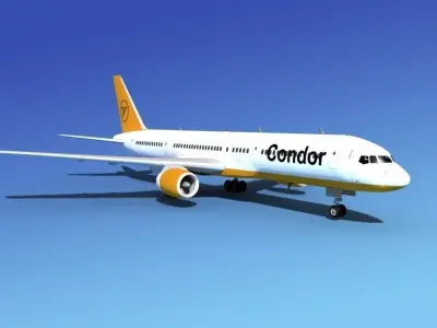 Boeing 757-200 Condor 3D model