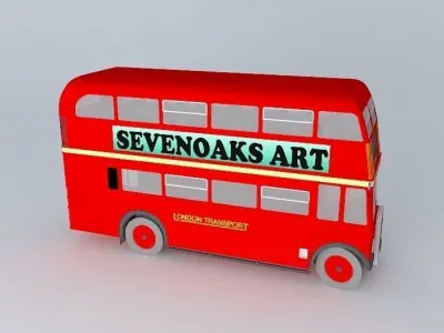 Double decker Free 3D model