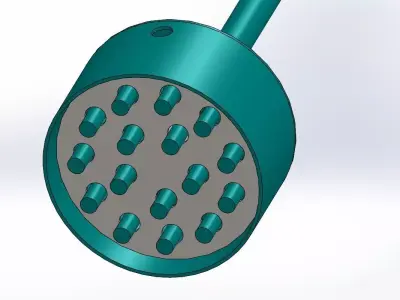 Honey Comb Briquette Machine Free 3D model