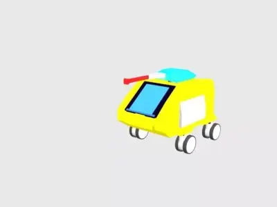 All-Terrain Robot 3D Model 3D model