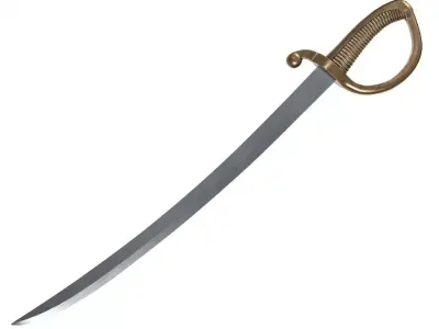 Sword 03 3D model purchase