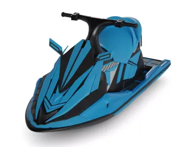 Jet Ski 3D model V12