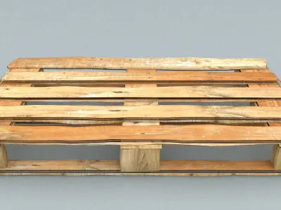 laos Game Pallet 3D model