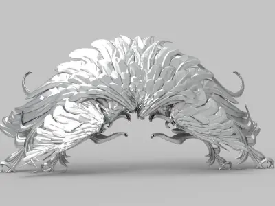 Baroque Heart Collection  3D model