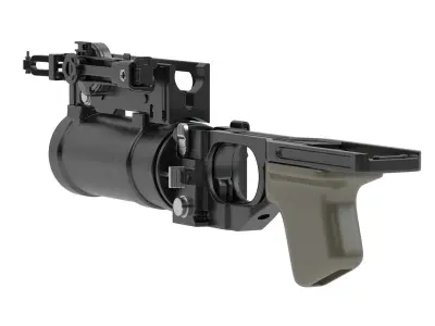 GP-25 Grenade Launcher 3D model