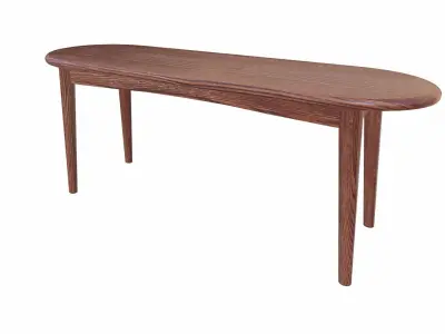 Dining Bench 3D model