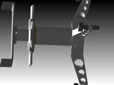 Bench Rest Stand 2 Free 3D model