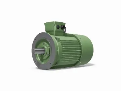 180M B5 IEC electric motor - 3D CAD model 3D model