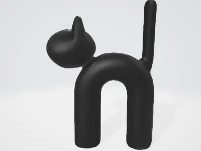 Basic Cat 3D Asset 3D model