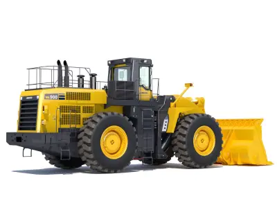 Wheel loader Komatsu  WA900 3D model