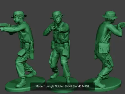 Modern Jungle Soldiers MJS1 Pack 3