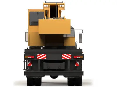 KrAZ 65053 KTA-28 2008 3D model