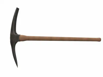 Classic pickaxe colect 3D model