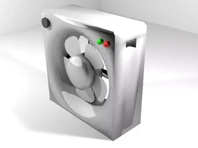 Fan - Boxer 3D model