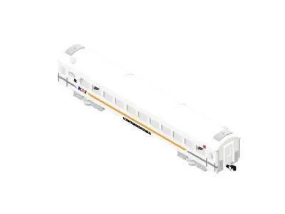 Gerbong Kereta Ekonomi Free 3D print model