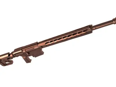 Ruger Precision Rifle -  Precision 3D print model