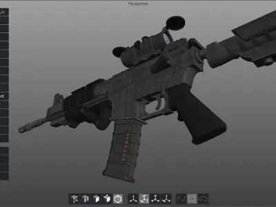 M86 Assult  Rifle 3D model