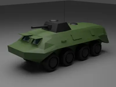 LowPoly  War  3D models Low-poly 3D model
