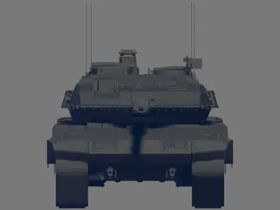 Stridsvagn 122A 3D model