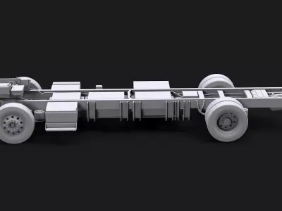 Full Electric Truck Chassis UT 3D model