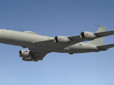Boeing E6 Mercury 3D model