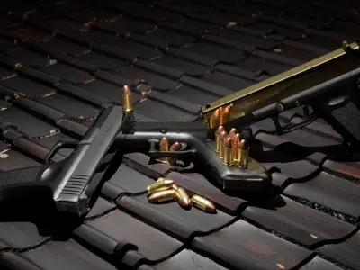Glock 17 Low-poly 3D model get