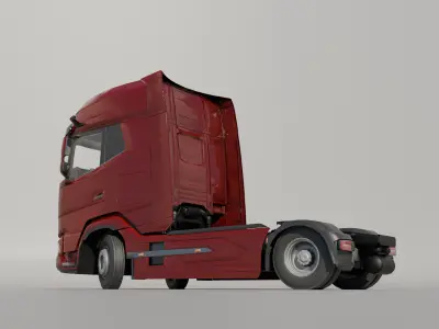 DAF XG 2022 Low-poly 3D model