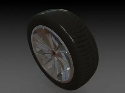 Car Wheel  3D model