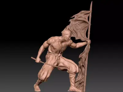 Ancient Warrior 3D model