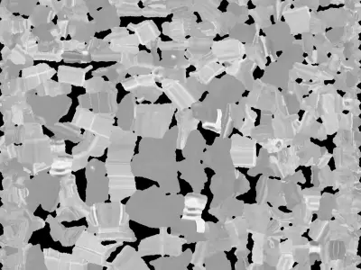 Futuristic Green Gun 3D model