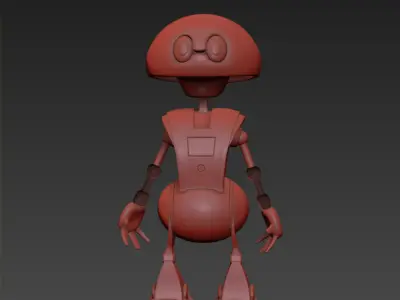 Robot 3D model 79